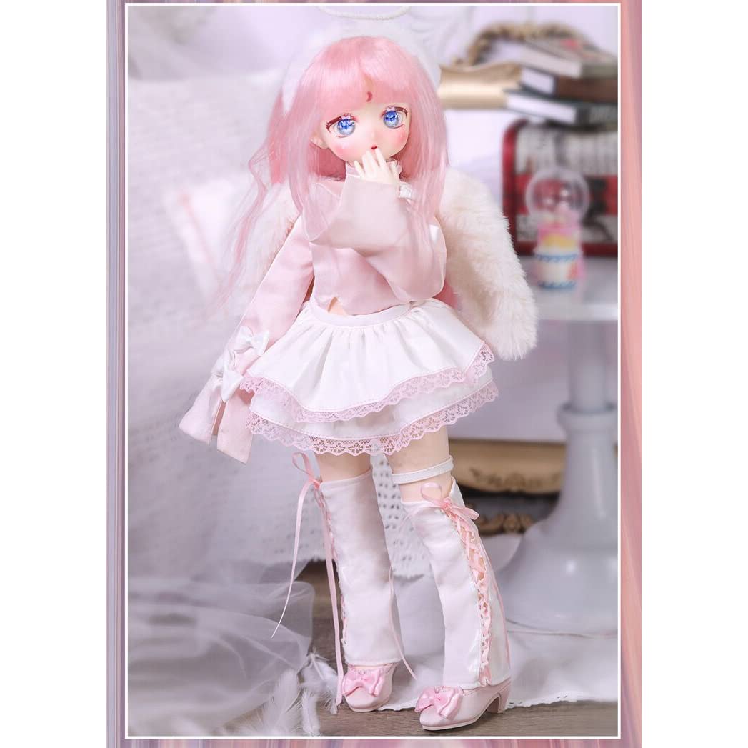 WE202 bjd 1/4 ドール本体 miki球体関節人形 ハンドメイド